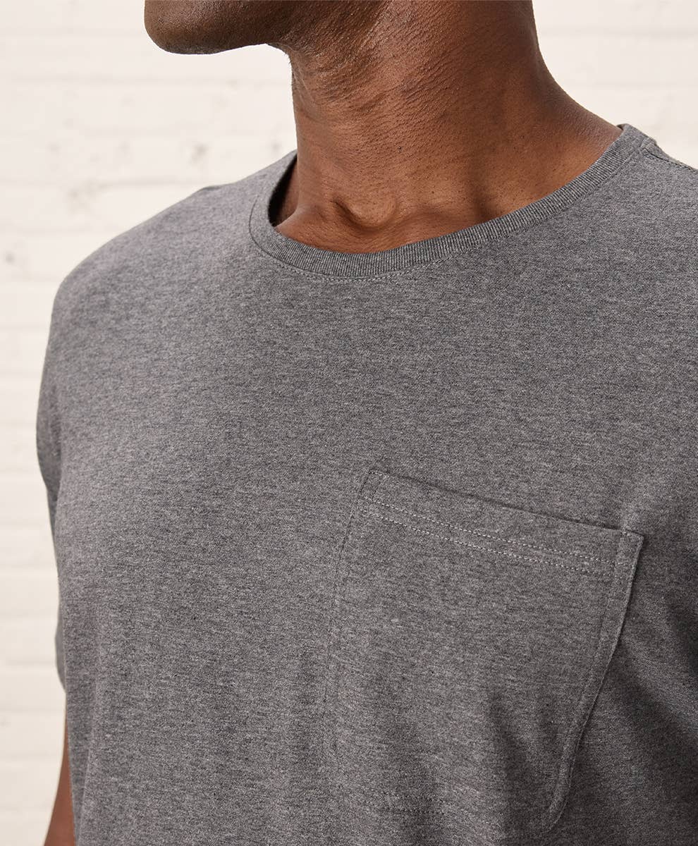 Pact - Men's Softspun Pocket Crew Tee