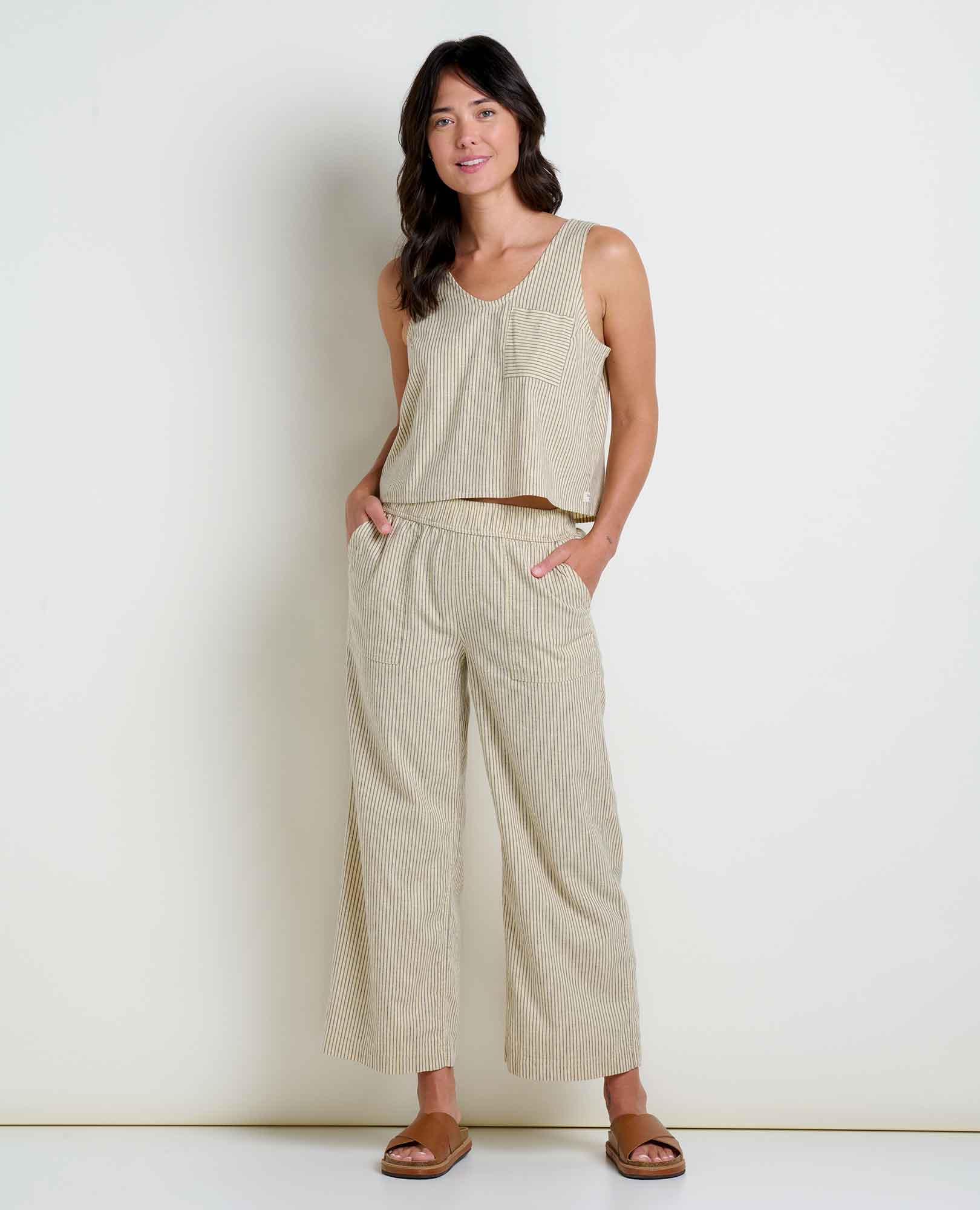 Toad&Co - Women's Taj Hemp Button Back Tank