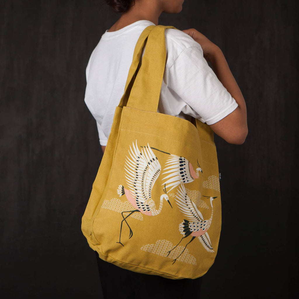 Danica Studio - Flight Of Fancy Tote Bag Extra Wide Handles