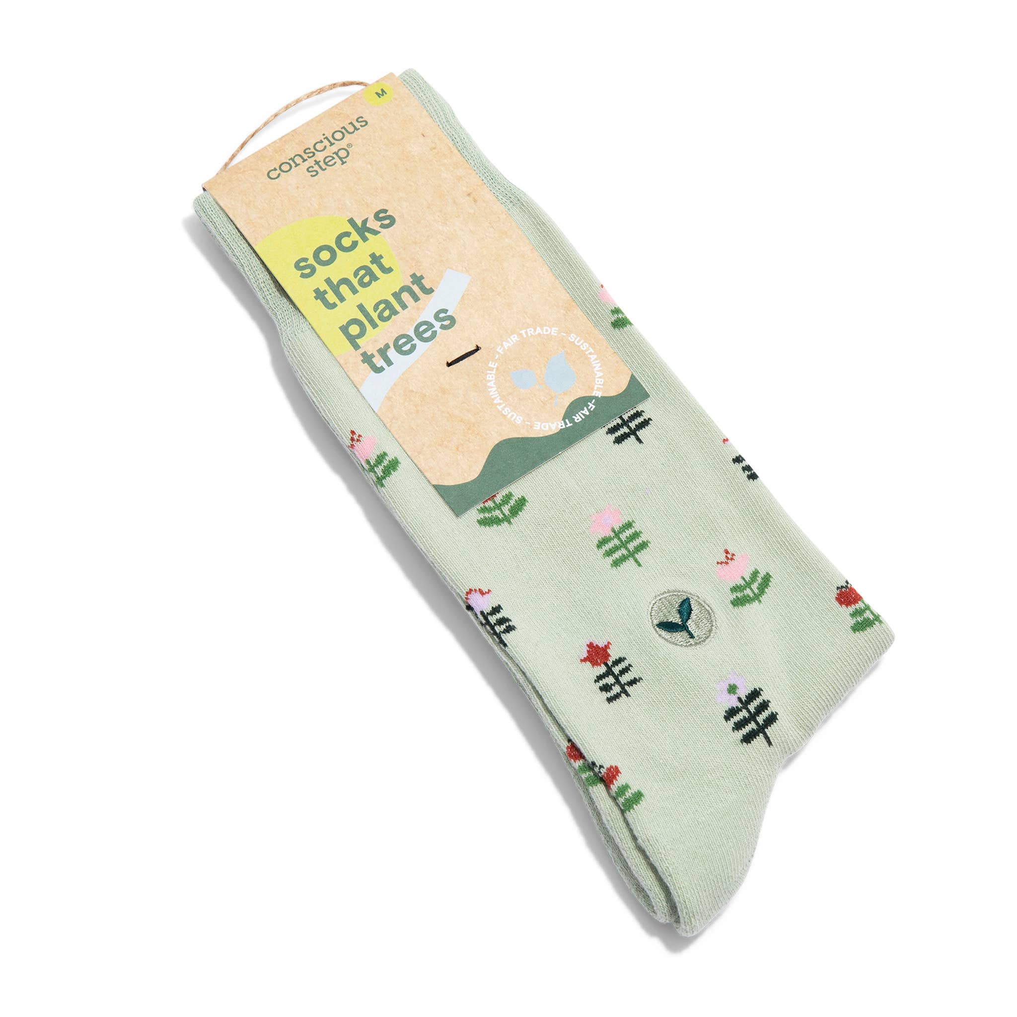 Conscious Step - Socks that Plant Trees | Green Tulips
