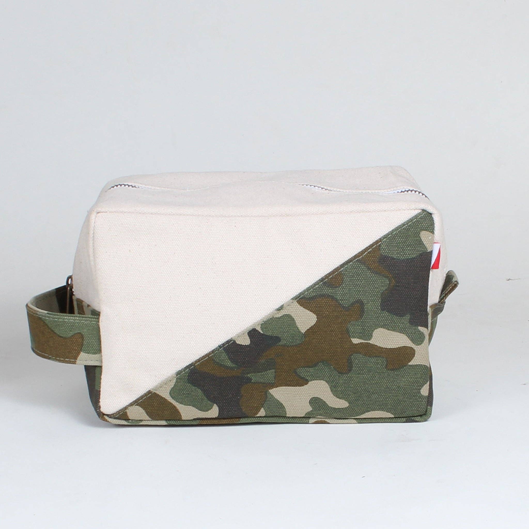 ShoreBags - Contemporary Travel Accessories Canvas Toiletry Dopp Kit 