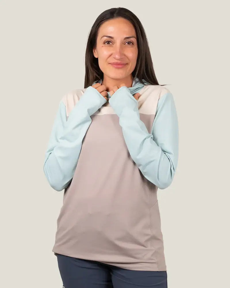 Belong Designs - Women's Recycled Ascent UPF50 Sun Hoodie