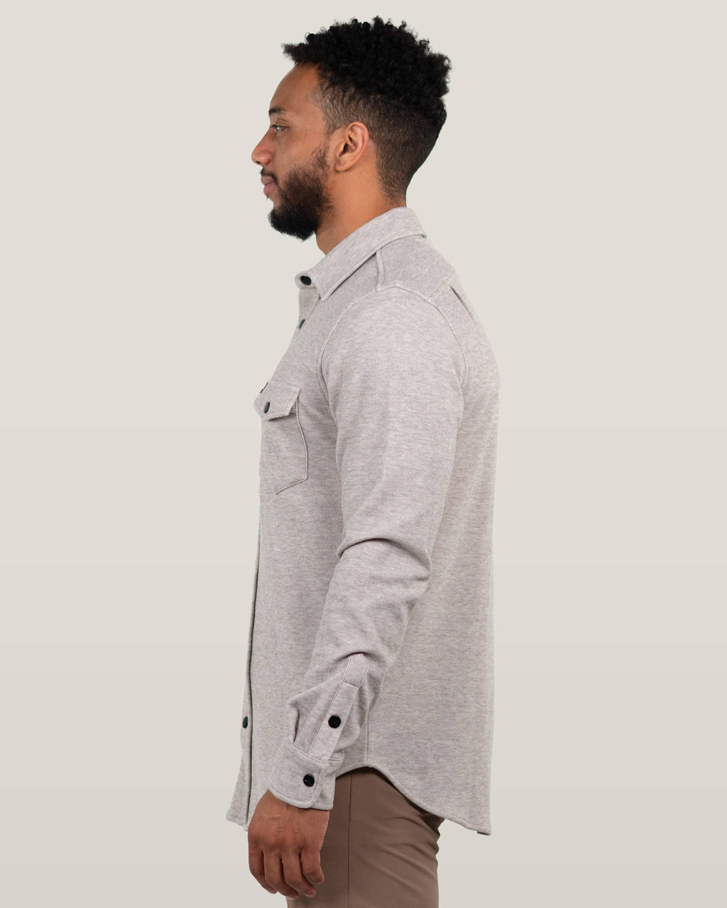 Belong Designs - Men's Sherman Fleece Button Up
