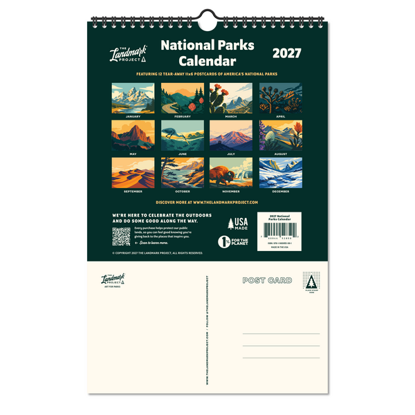 The Landmark Project - 2027 National Parks Calendar