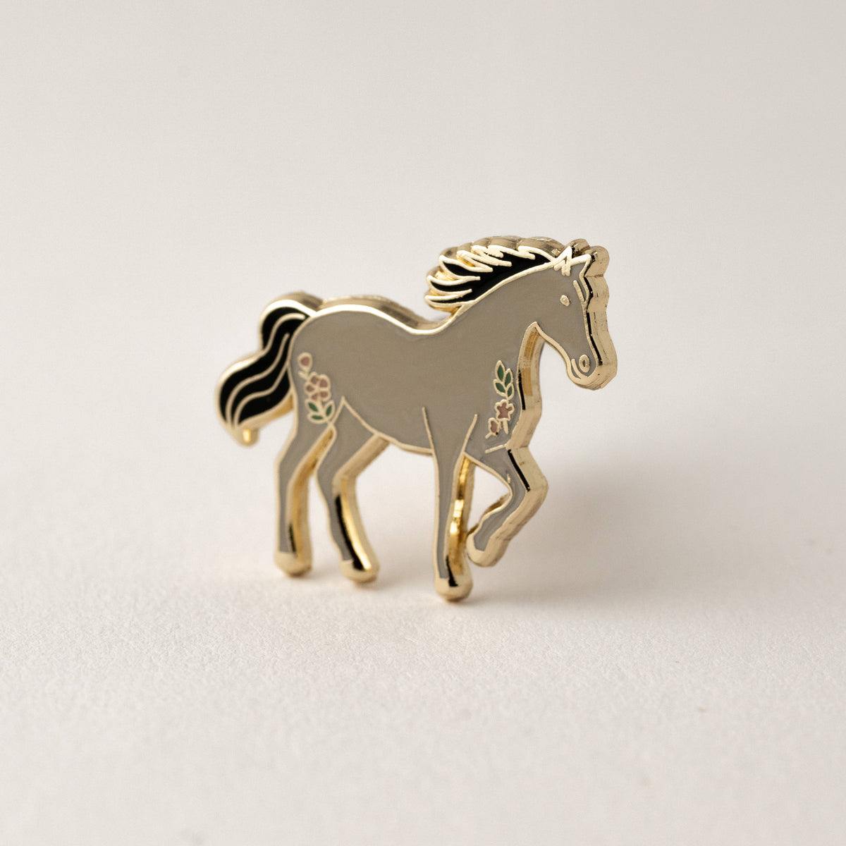 Happily Plants - Horse Pin, Horse Gifts, Cowgirl accessories