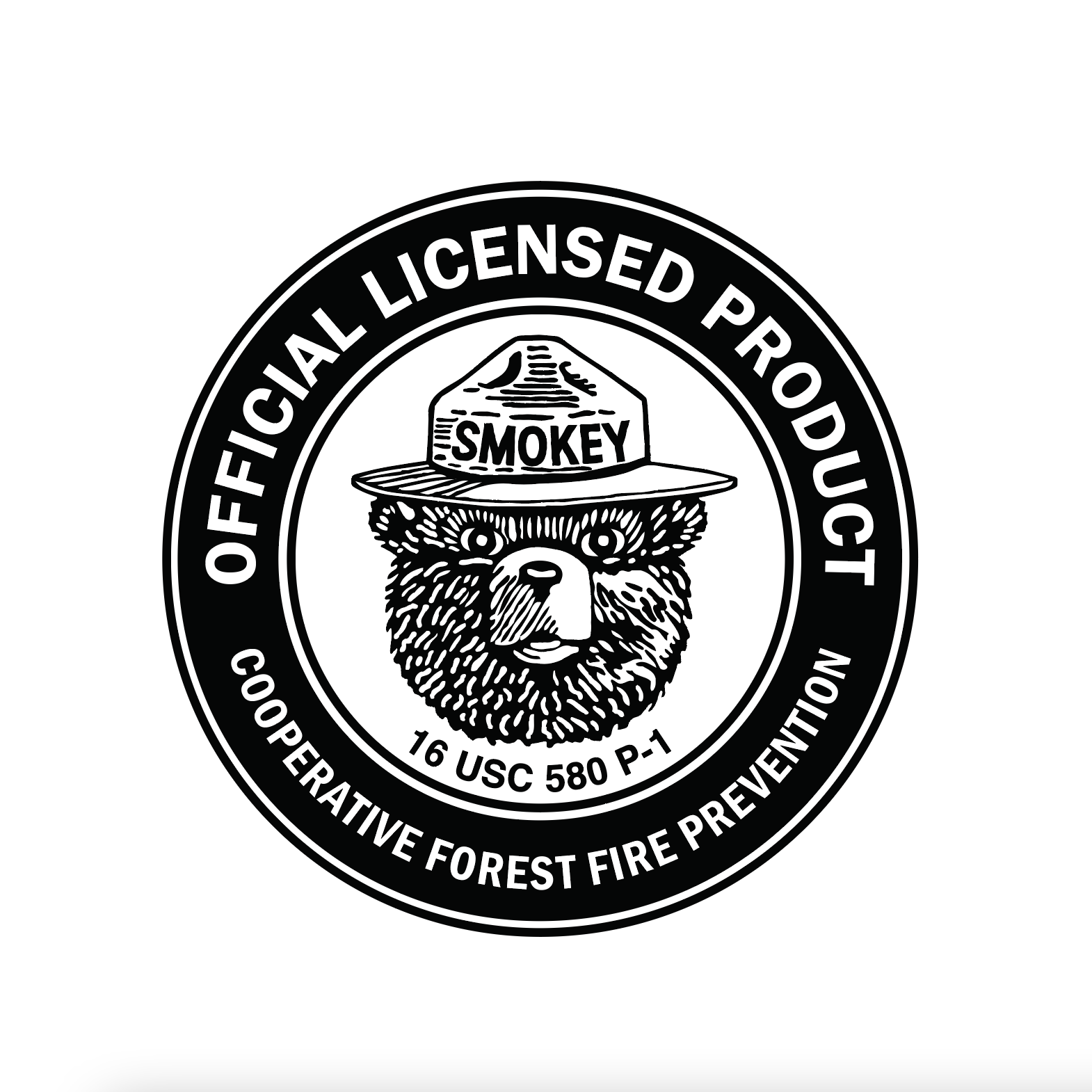 The Landmark Project - Smokey Bear Enamel Pin