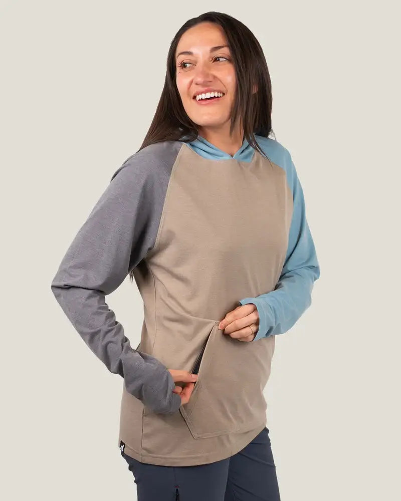 Belong Designs - Women's Graphic Traverse Tek Hoodie