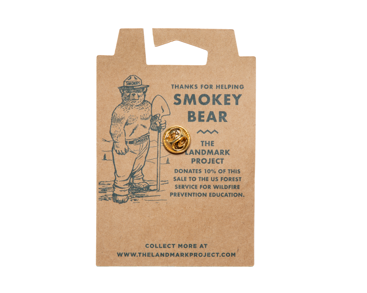 The Landmark Project - Smokey Bear Enamel Pin