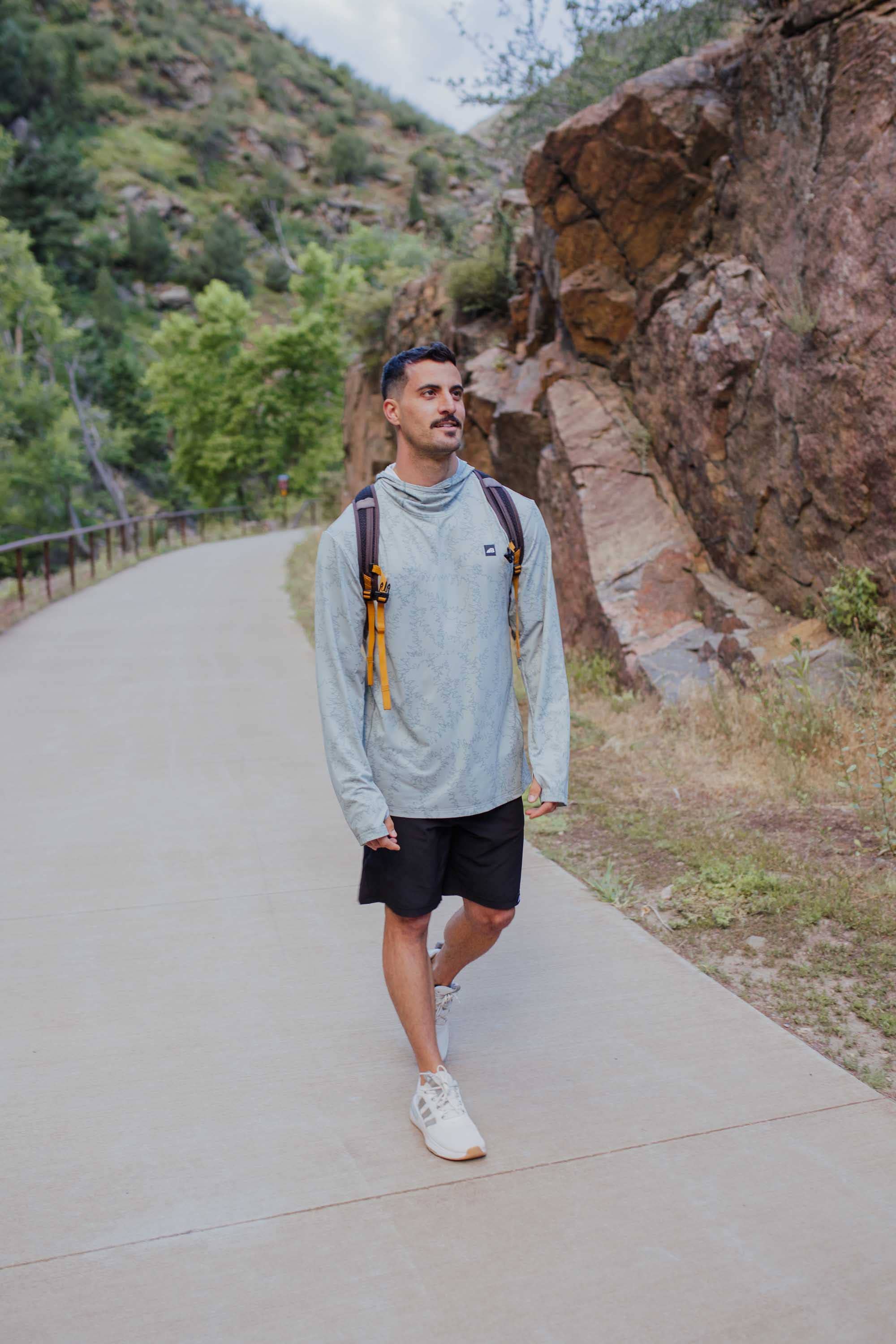 Belong Designs - Men's Ascent UPF50 Sun Hoodie