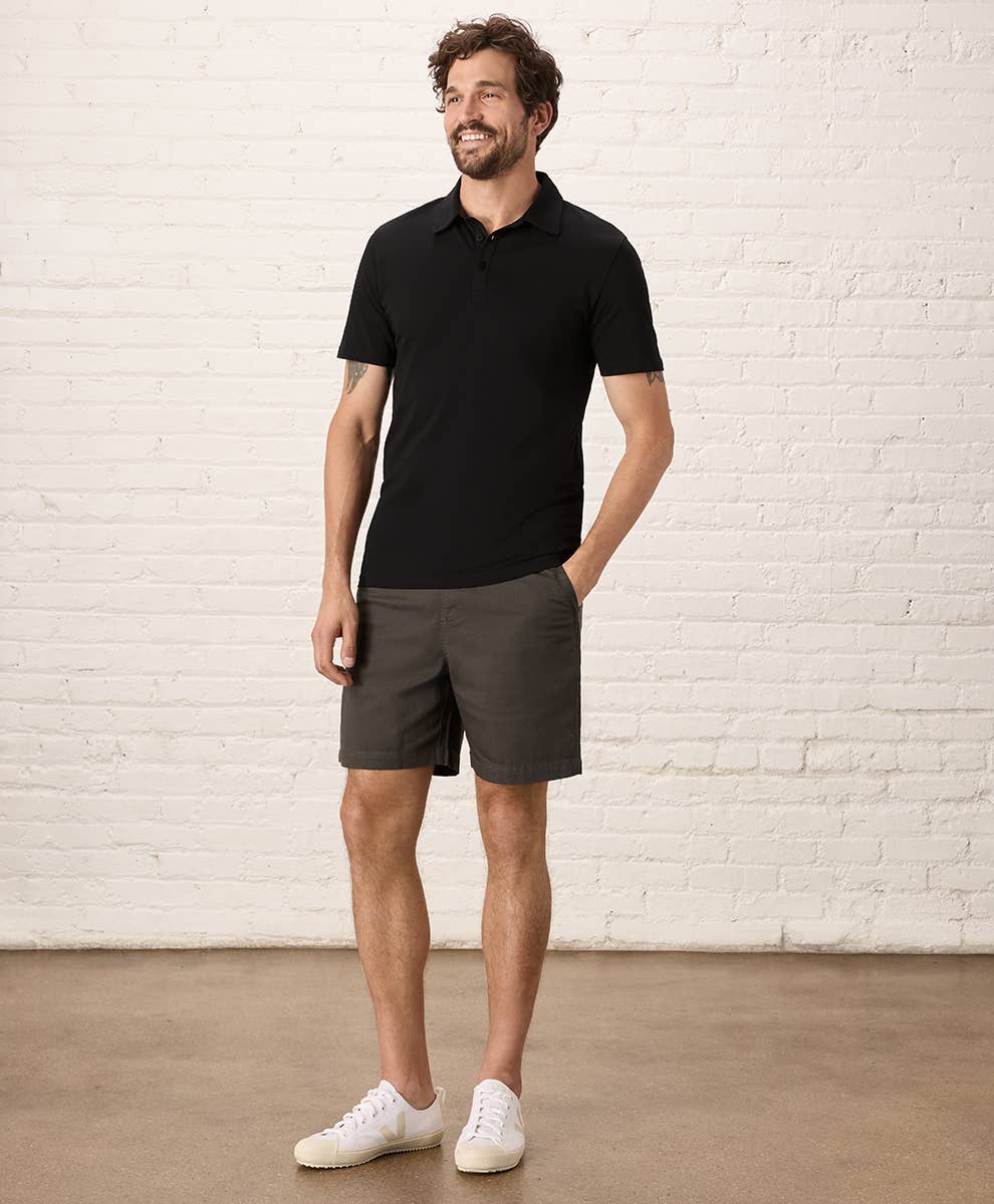 Pact - Men's Luxe Stretch Jersey Slim Polo