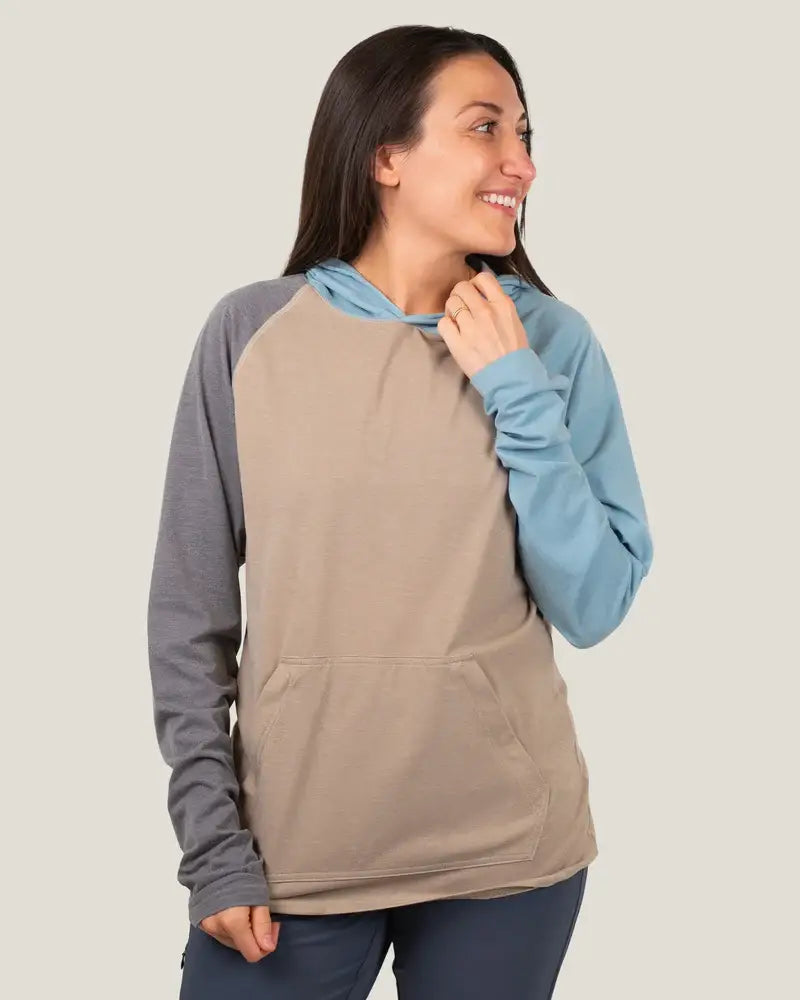 Belong Designs - Women's Graphic Traverse Tek Hoodie