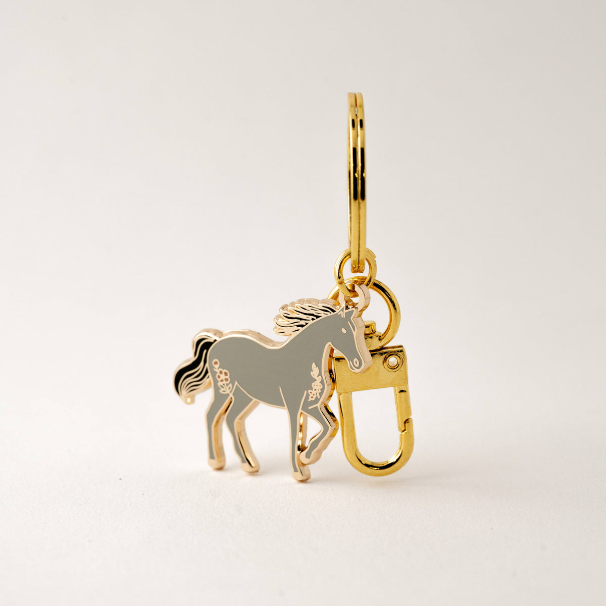 Happily Plants - Horse Keychain & Bag Charm, Animal Western Cowgirl Gift
