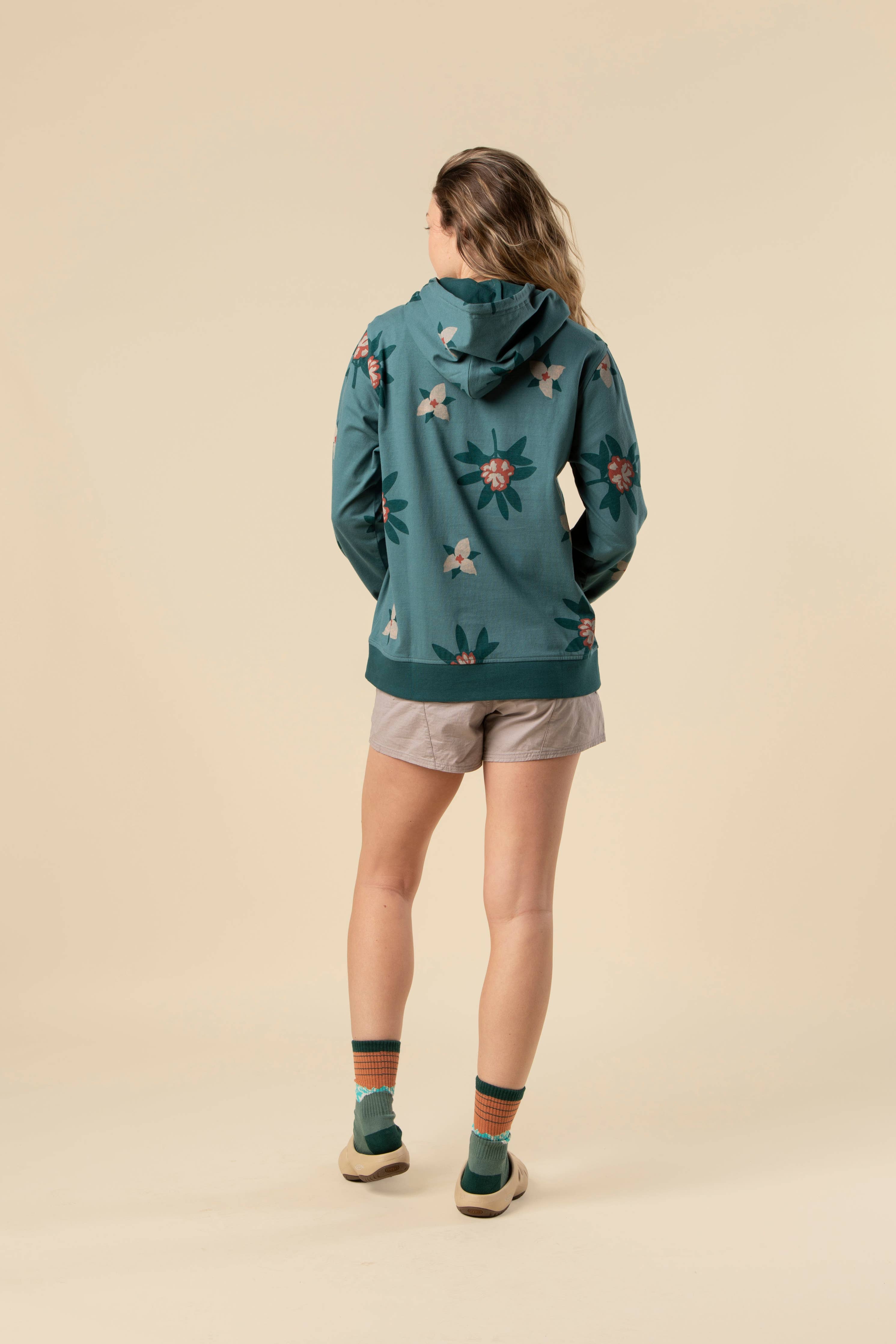 The Landmark Project - Trillium Bloom Unisex Lightweight Hoodie