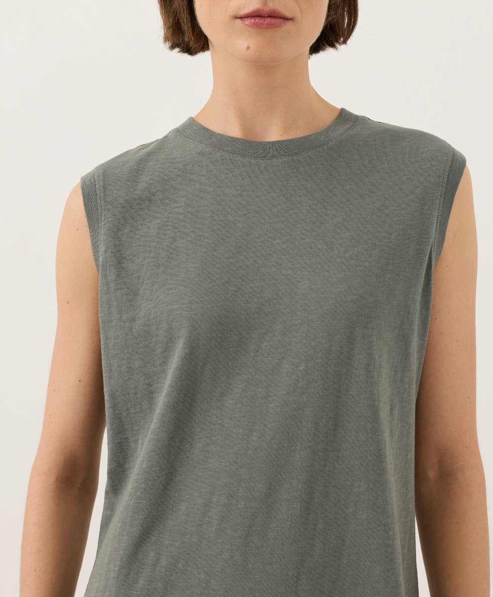 Pact - Women's Soft-Slub Essential Easy Muscle Tee Dress