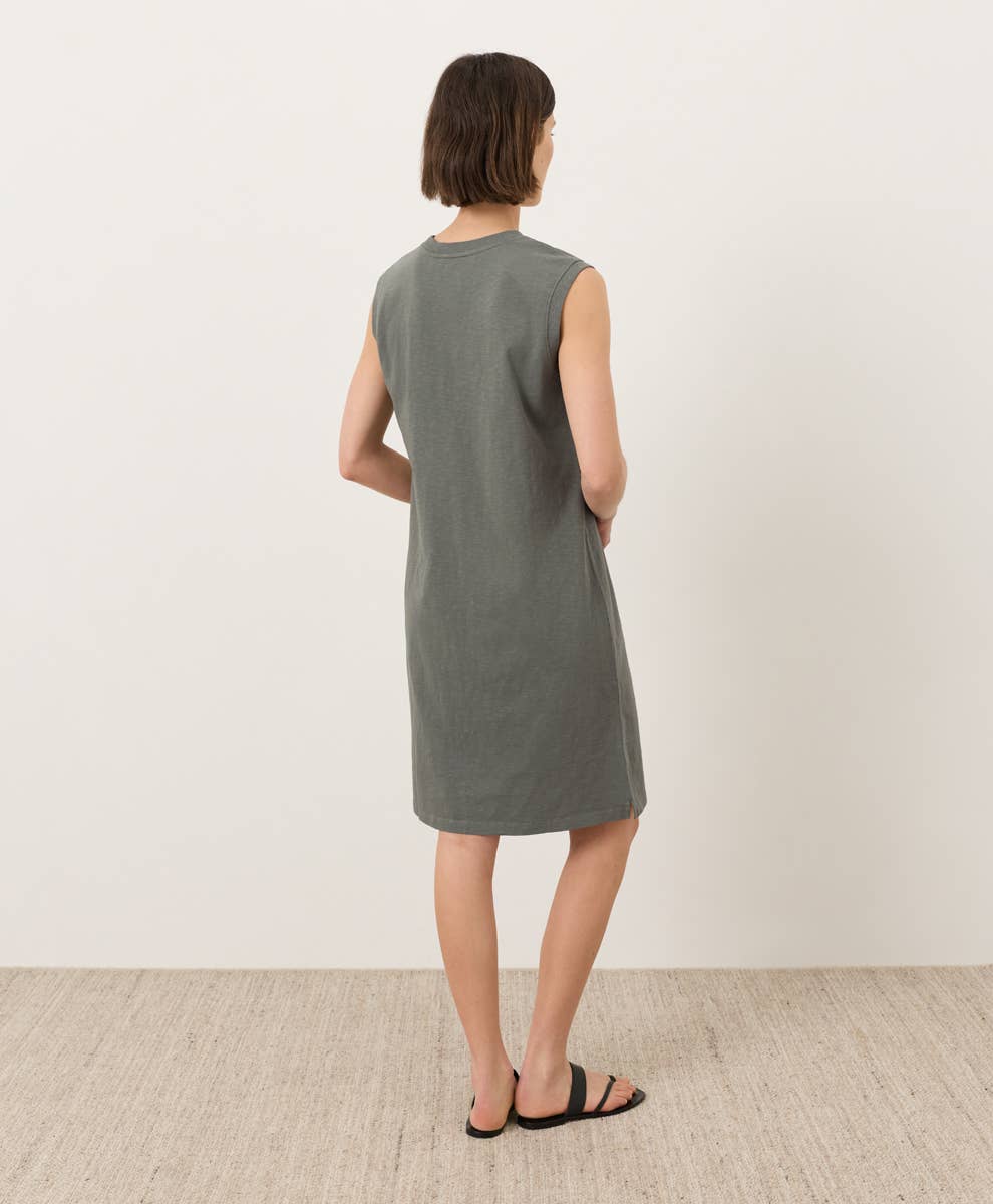 Pact - Women's Soft-Slub Essential Easy Muscle Tee Dress
