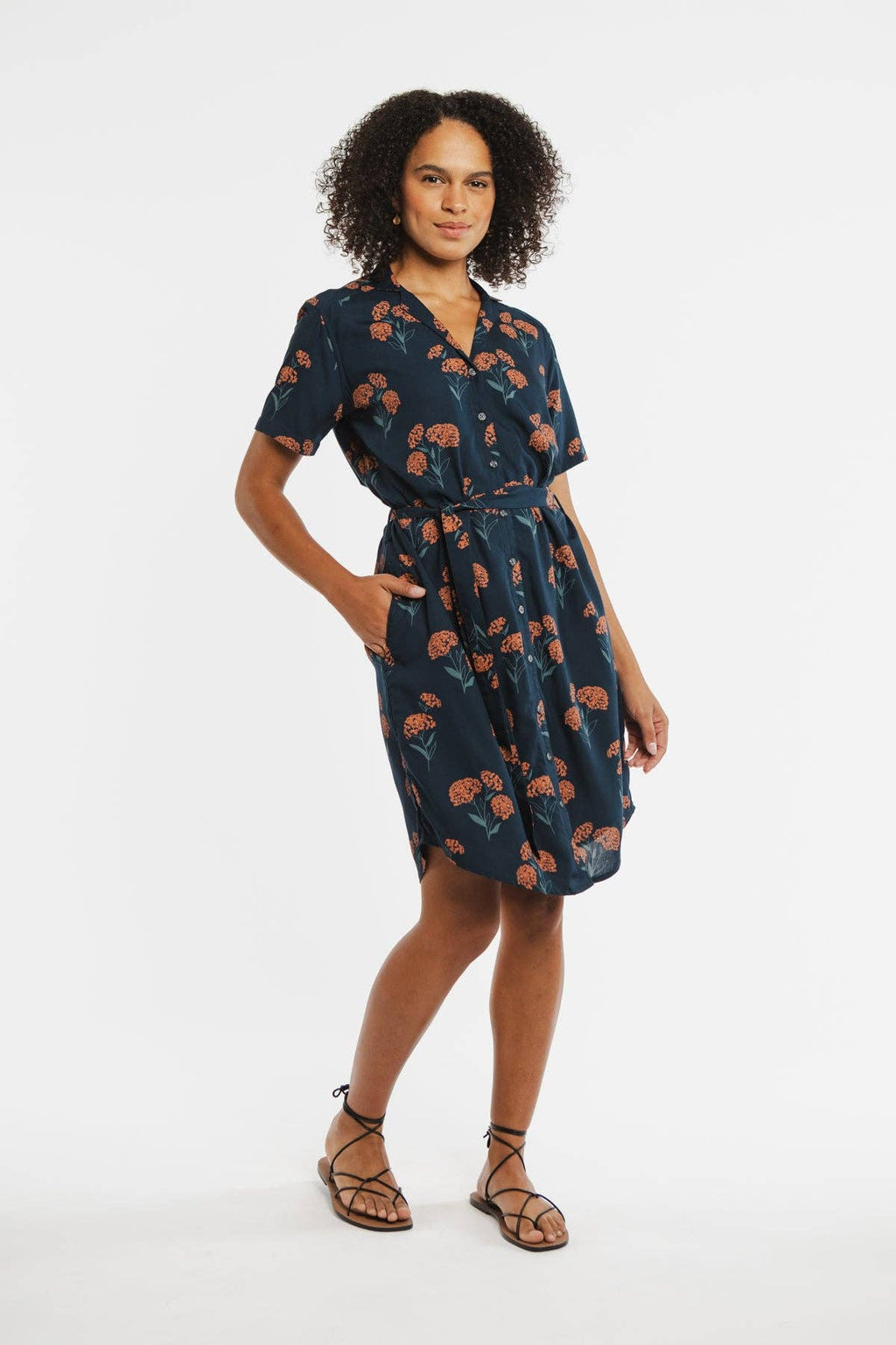 Bridge & Burn - Women's Sofia Shirt Dress, Wildflower