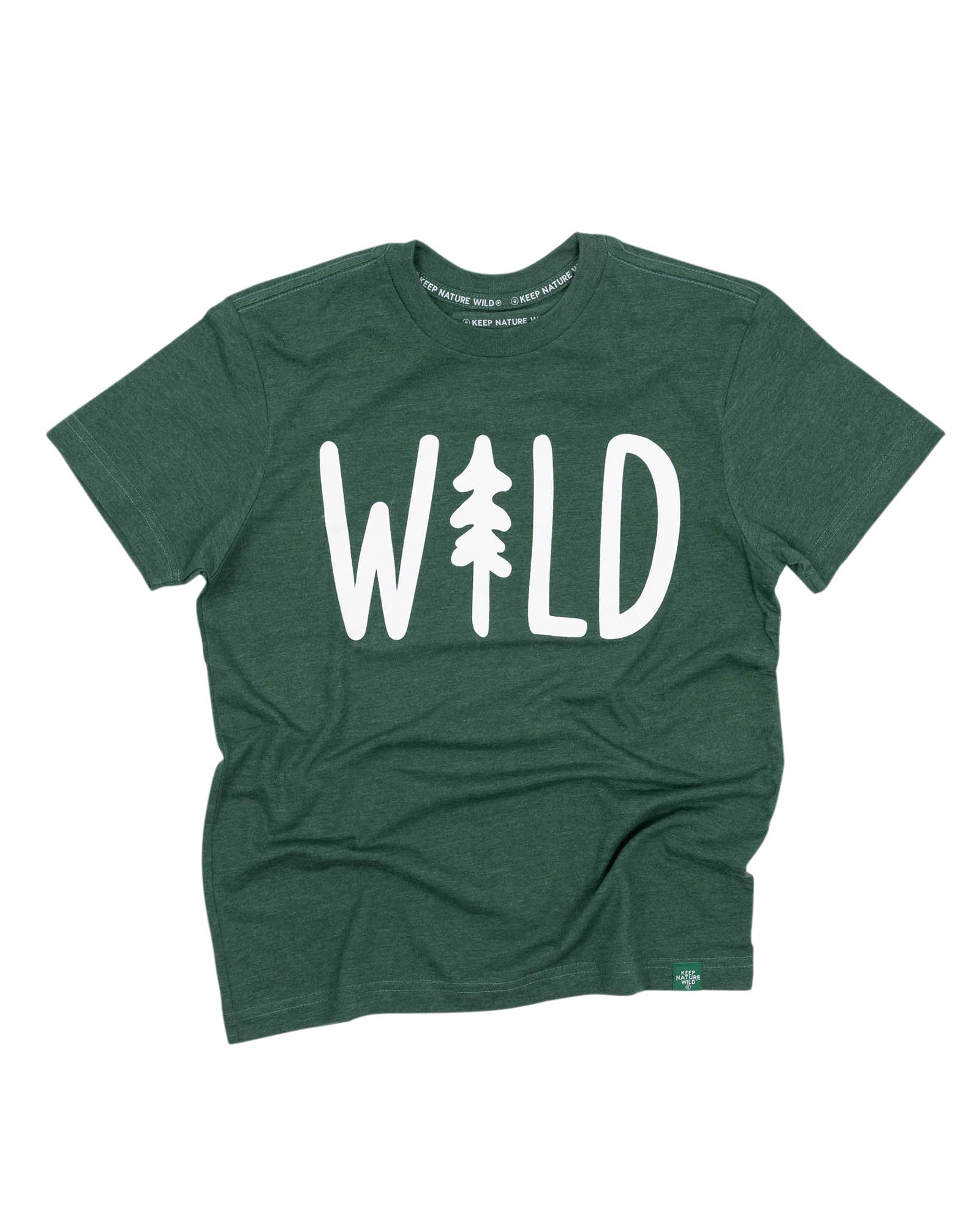 Keep Nature Wild - Wild Pine Youth Tee