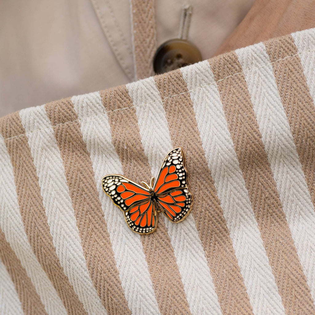Happily Plants - Monarch Butterfly Pin, Butterfly Gifts