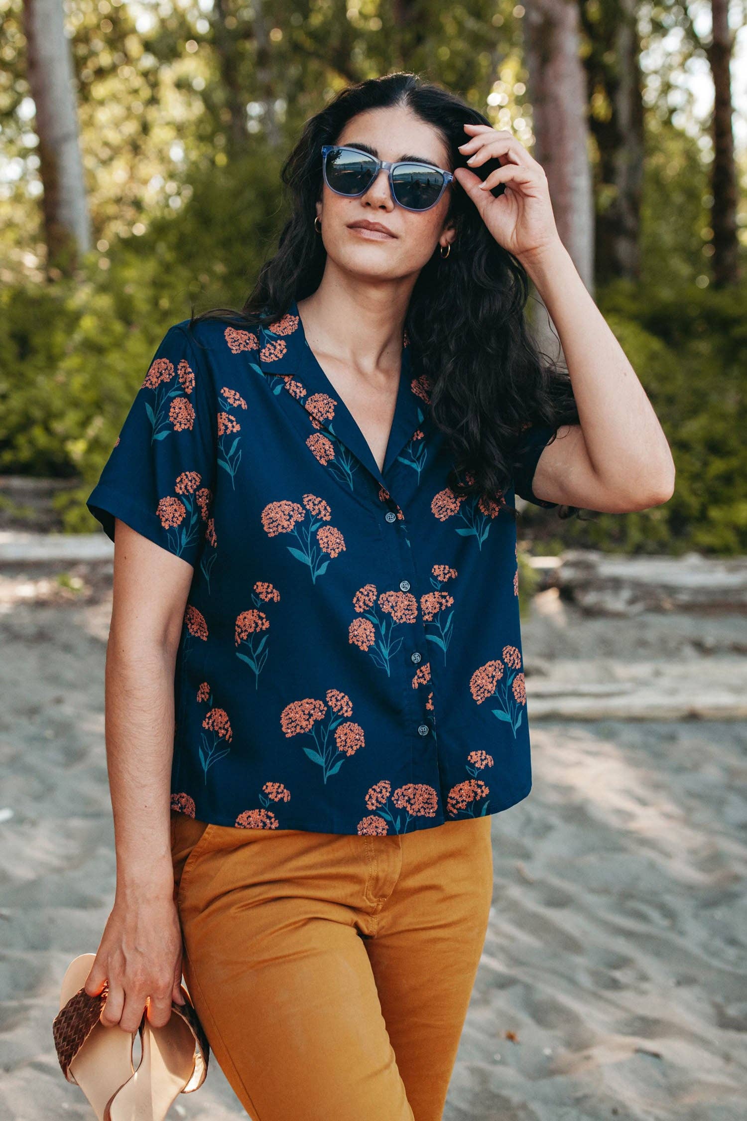 Bridge & Burn - Women's Mila Cropped Shirt