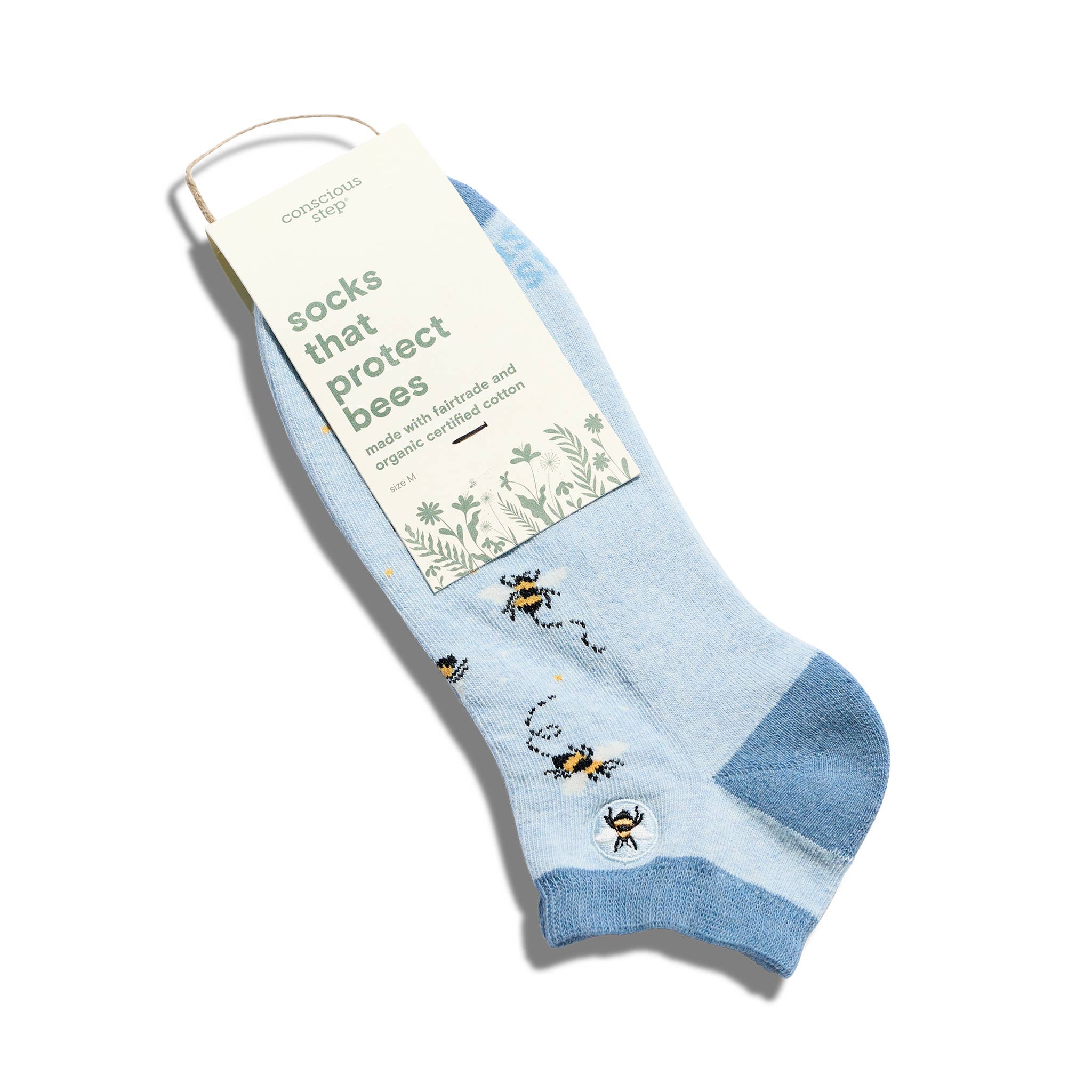 Conscious Step - Ankle Socks that Protect Bees