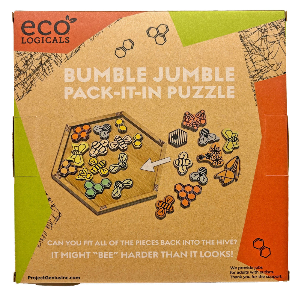 Project Genius - Ecologicals Bumble Jumble Bamboo Puzzle