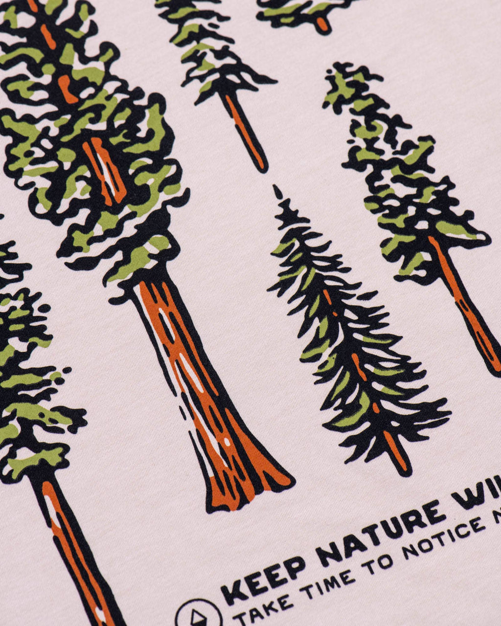Keep Nature Wild - Nature Study Conifers Unisex Tee