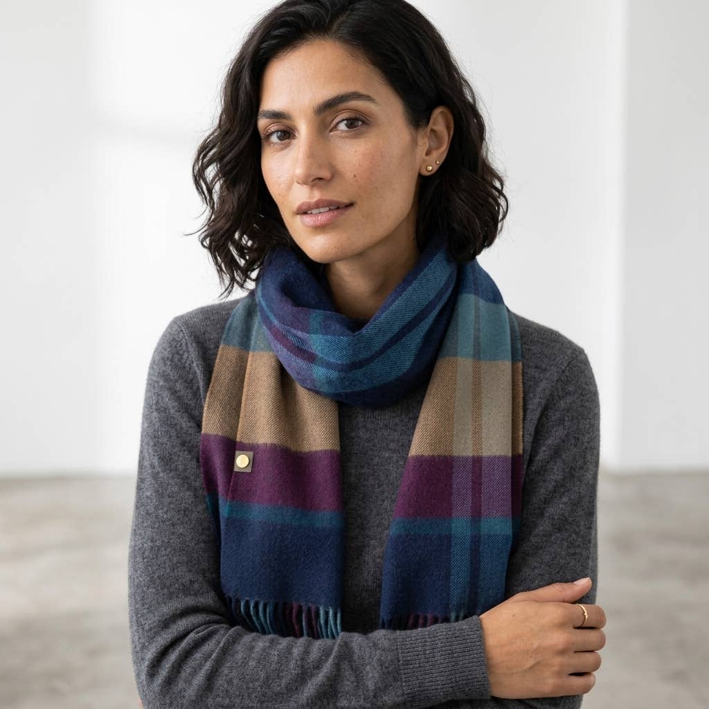 Shupaca Alpaca - 100% Baby Alpaca Scarf - Orion