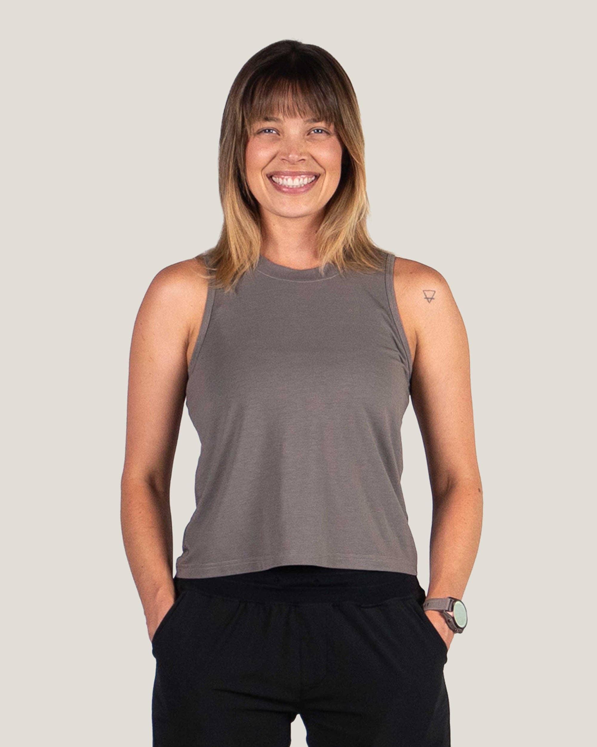 Belong Designs - Women's High Country Crop Top