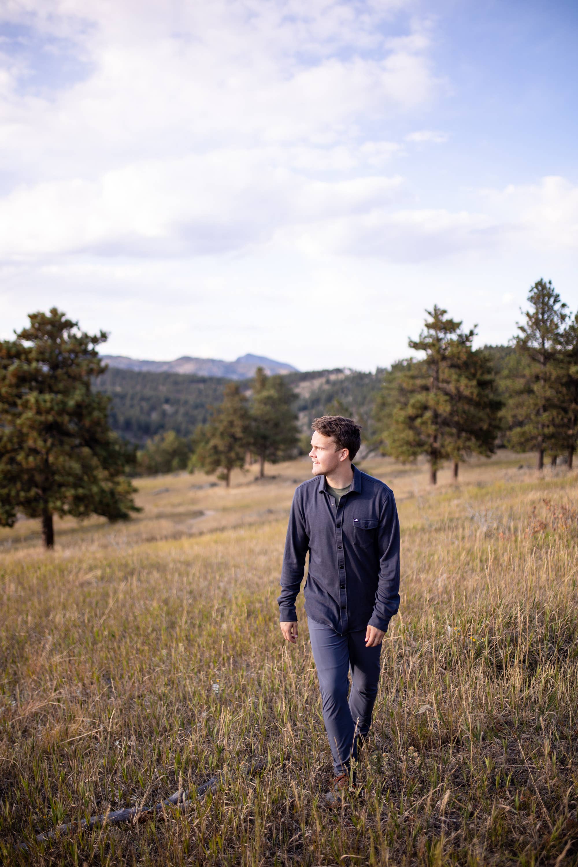 Belong Designs - Men's Sherman Fleece Button Up