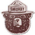 The Landmark Project - Smokey Logo Magnet