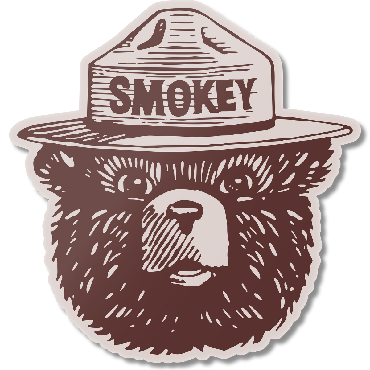 The Landmark Project - Smokey Logo Magnet