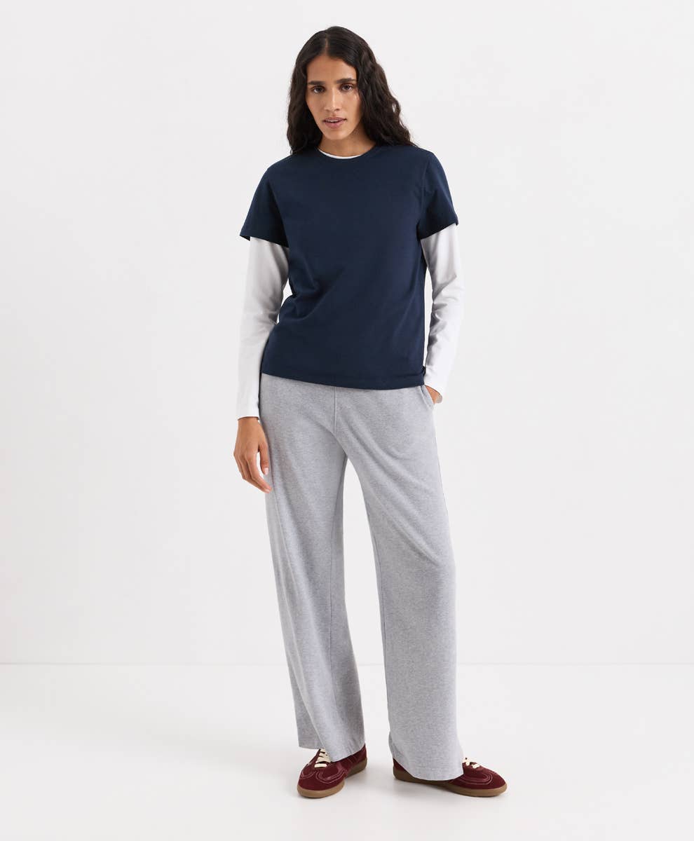 Pact - Women's CloudKnit Wide Leg Pant