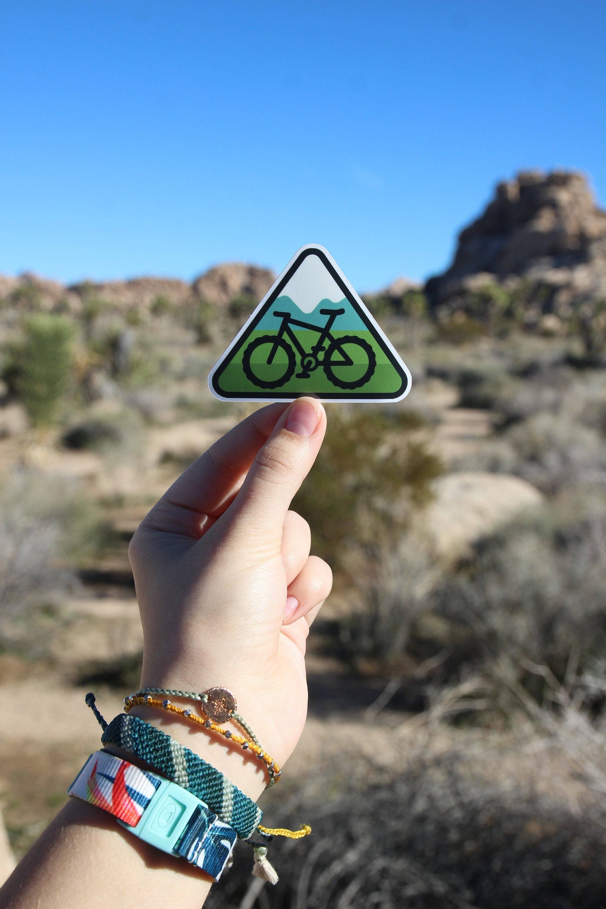 Squatchy - Mountain Bike Sticker