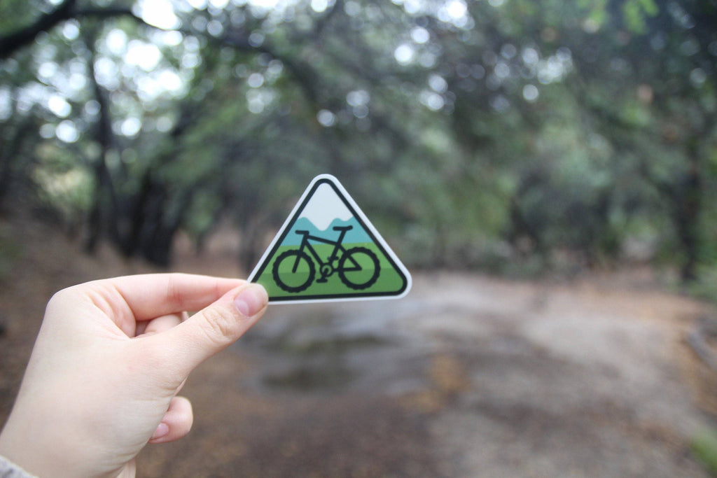 Squatchy - Mountain Bike Sticker