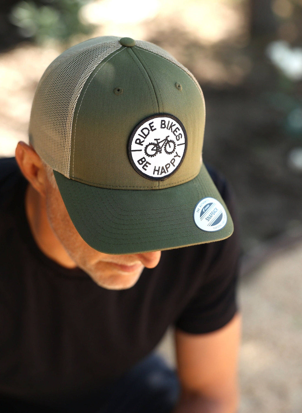 Squatchy - Ride Bikes Be Happy Patch