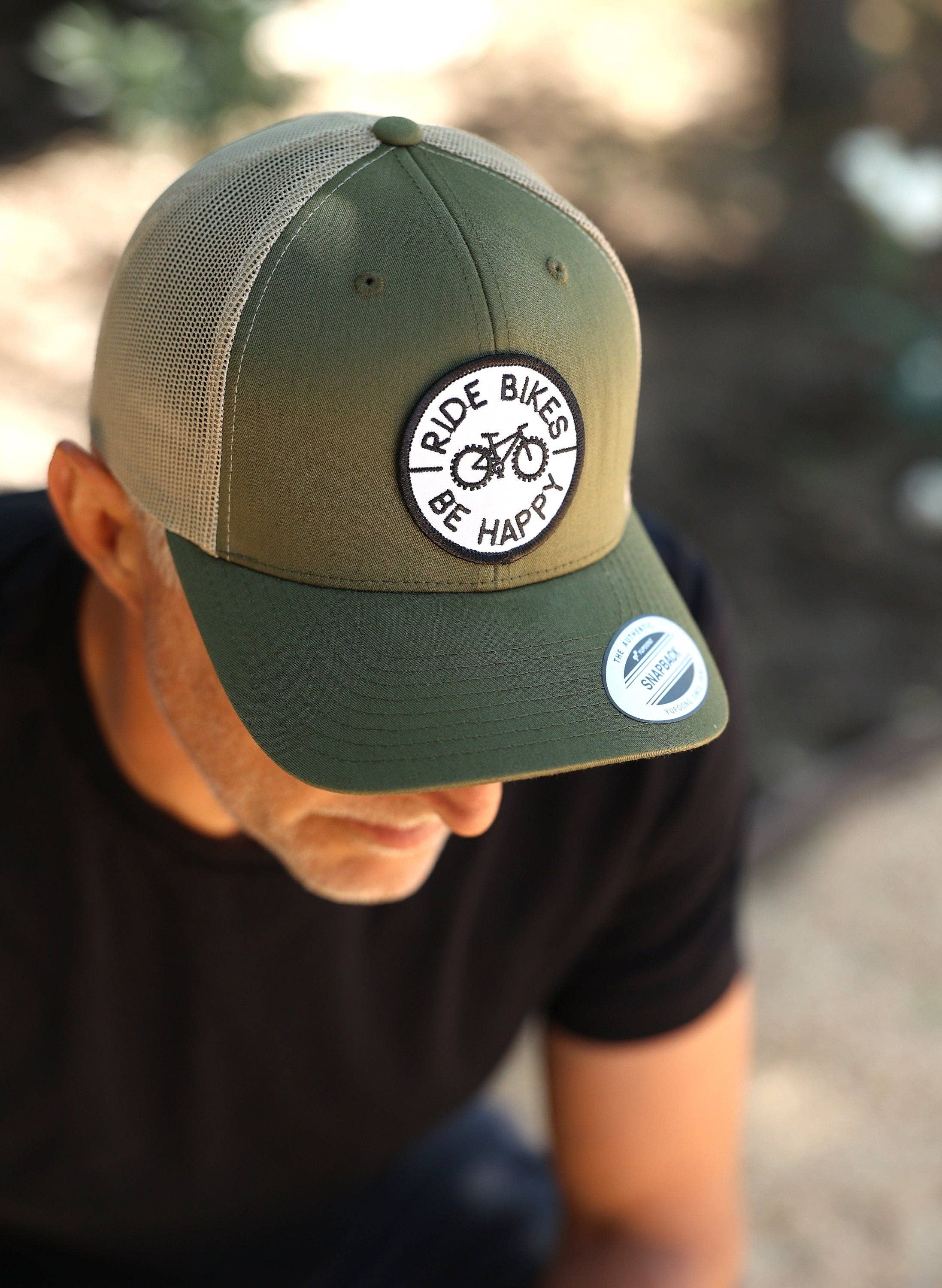 Squatchy - Ride Bikes Be Happy Patch