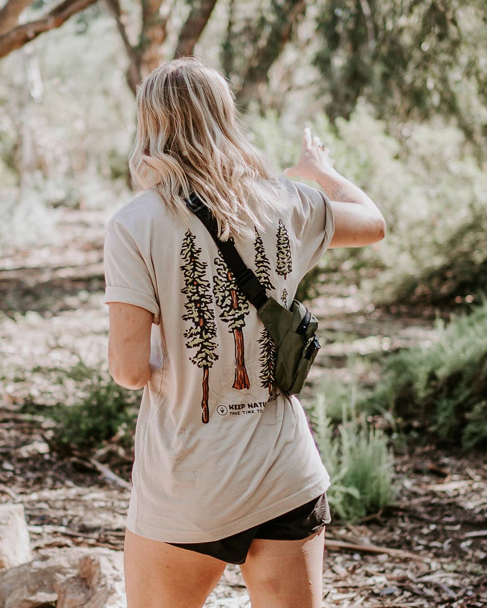 Keep Nature Wild - Nature Study Conifers Unisex Tee