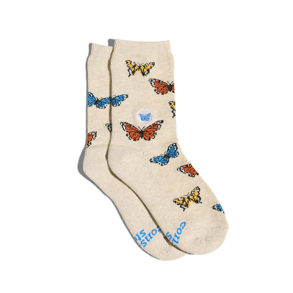 Conscious Step - Kids Socks that Protect Butterflies | Organic Cotton Socks