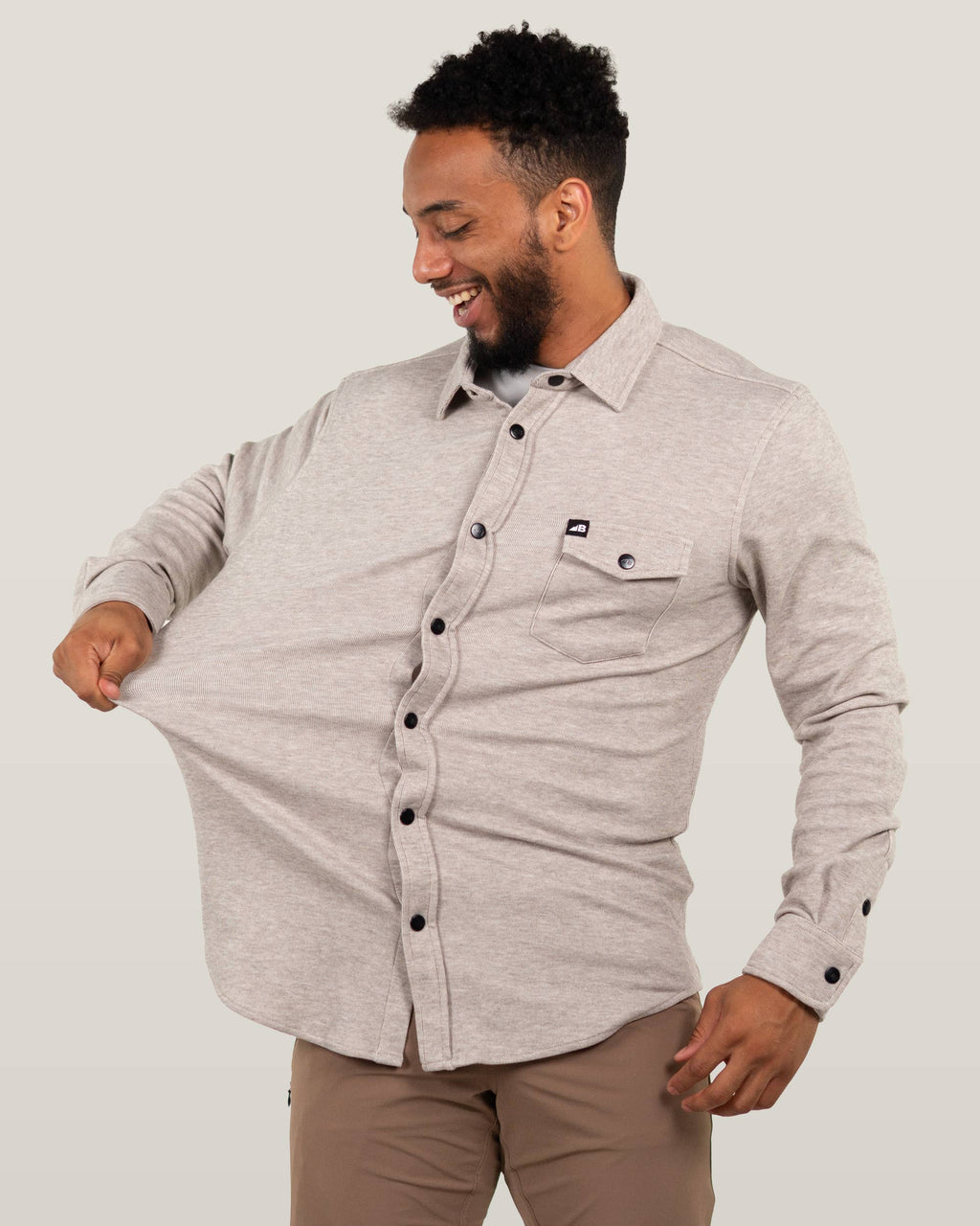 Belong Designs - Men's Sherman Fleece Button Up