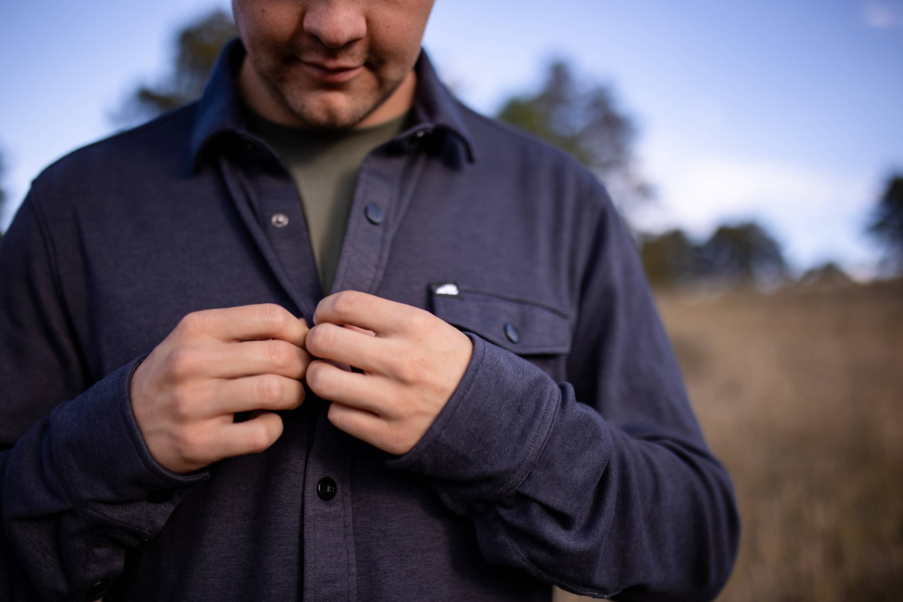 Belong Designs - Men's Sherman Fleece Button Up