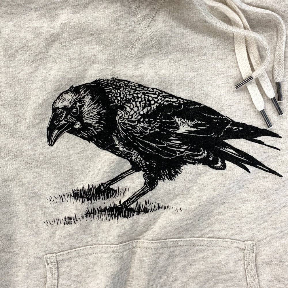 Slow Loris - Crow Pullover Hoodie