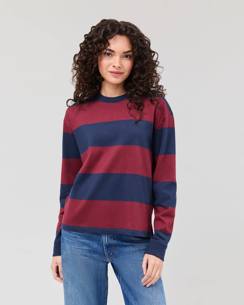 Richer Poorer - Heavy Pima Rugby Pullover