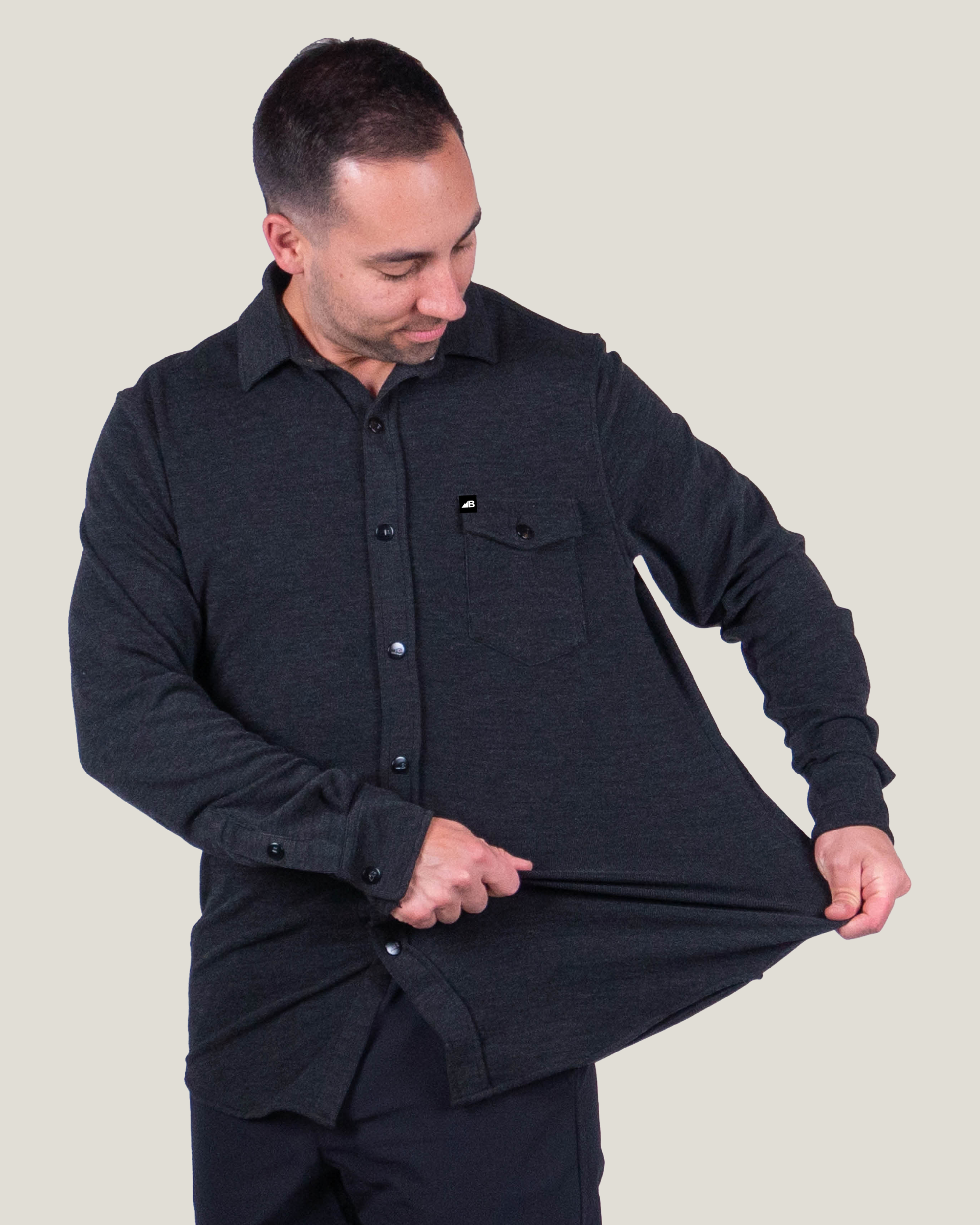 Belong Designs - Men's Sherman Fleece Button Up