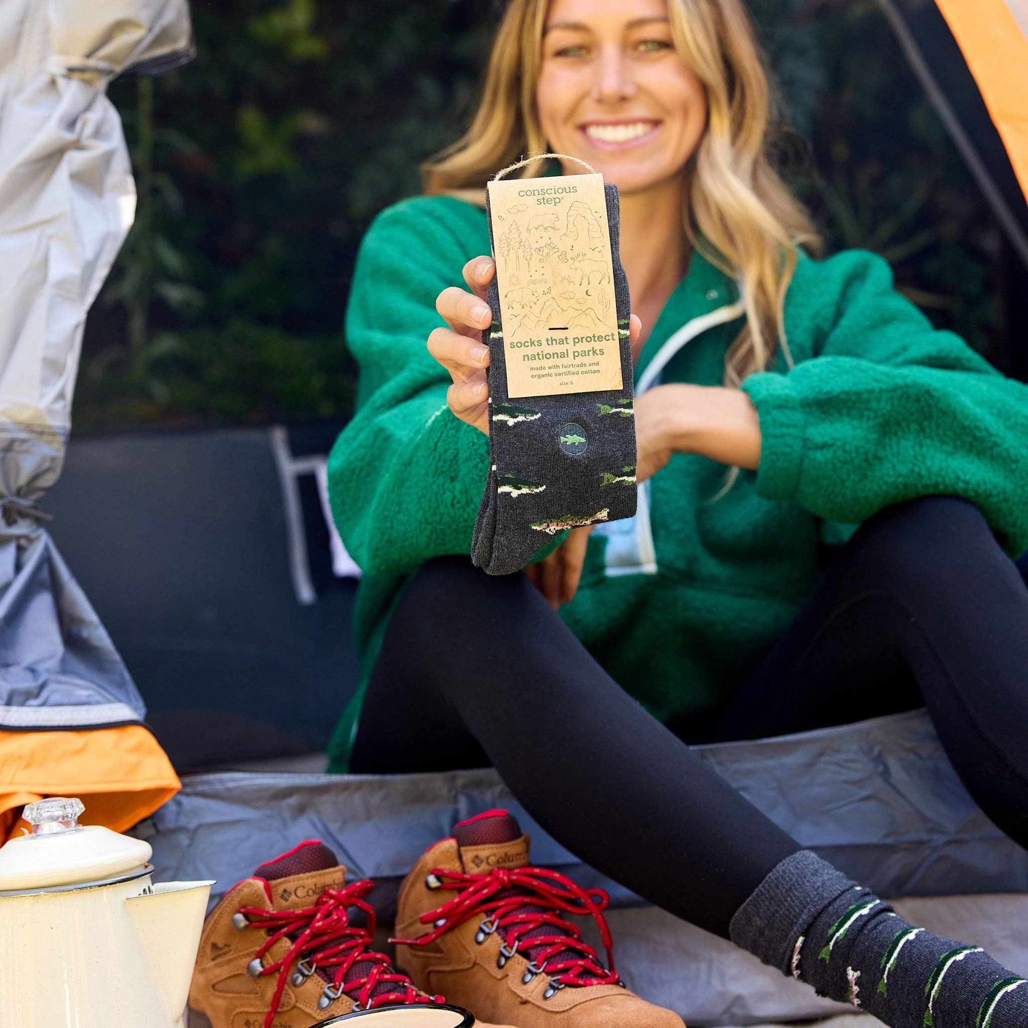 Conscious Step - Socks that Protect National Parks | Fish