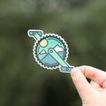 Squatchy - Mountain Bike Crank Sticker