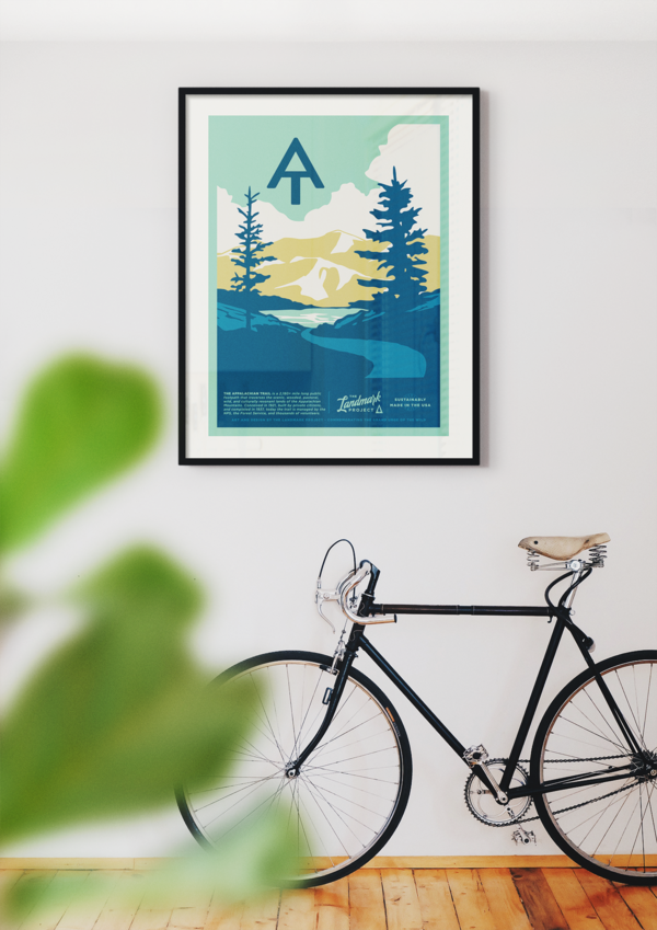 The Landmark Project - Appalachian Trail Poster