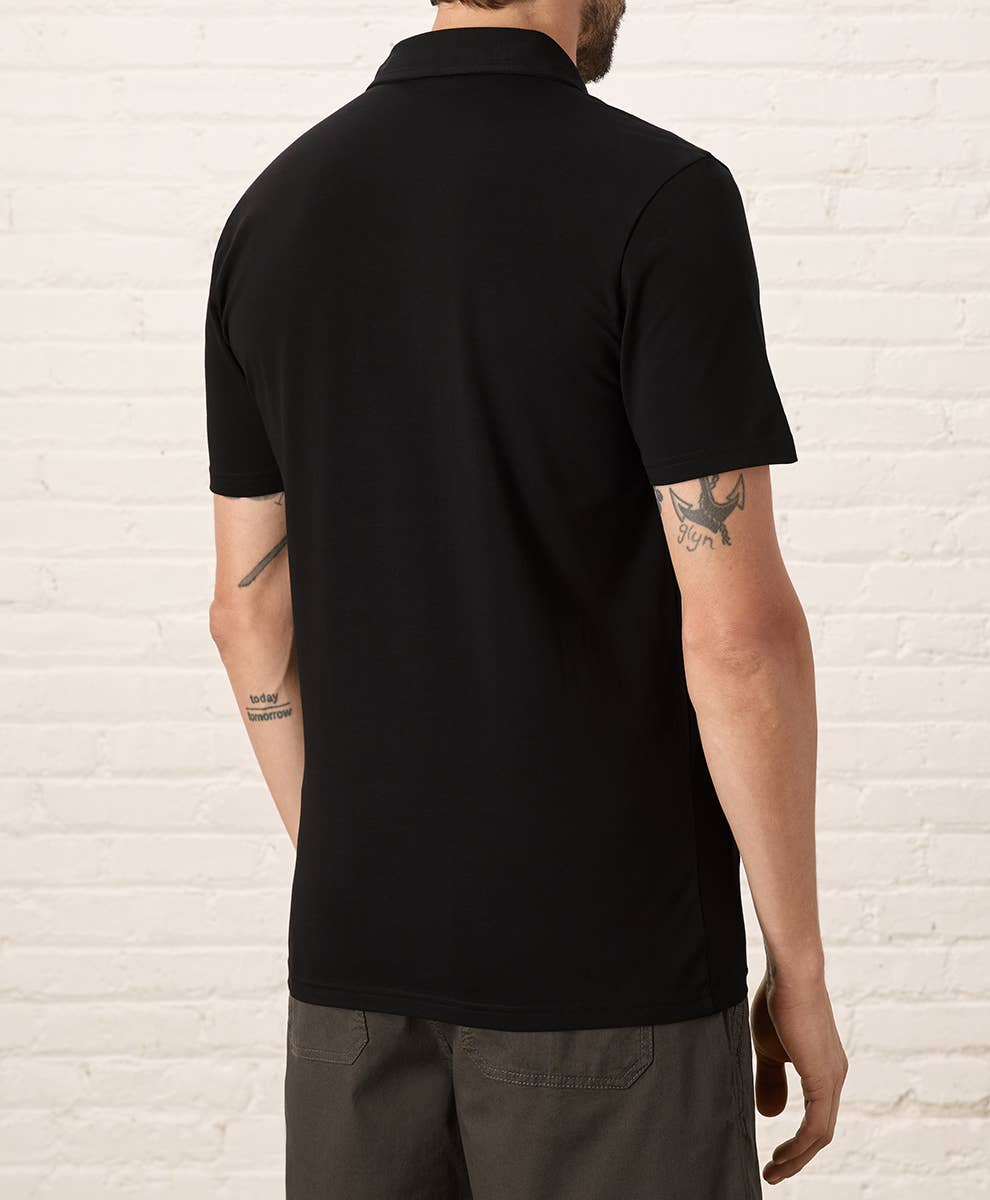 Pact - Men's Luxe Stretch Jersey Slim Polo