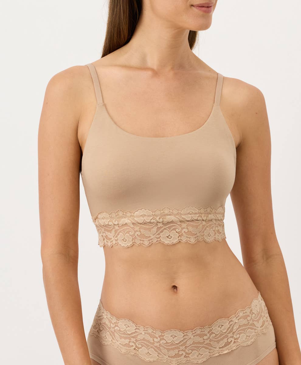 Pact - Women's Lace Modern Scoop Bralette