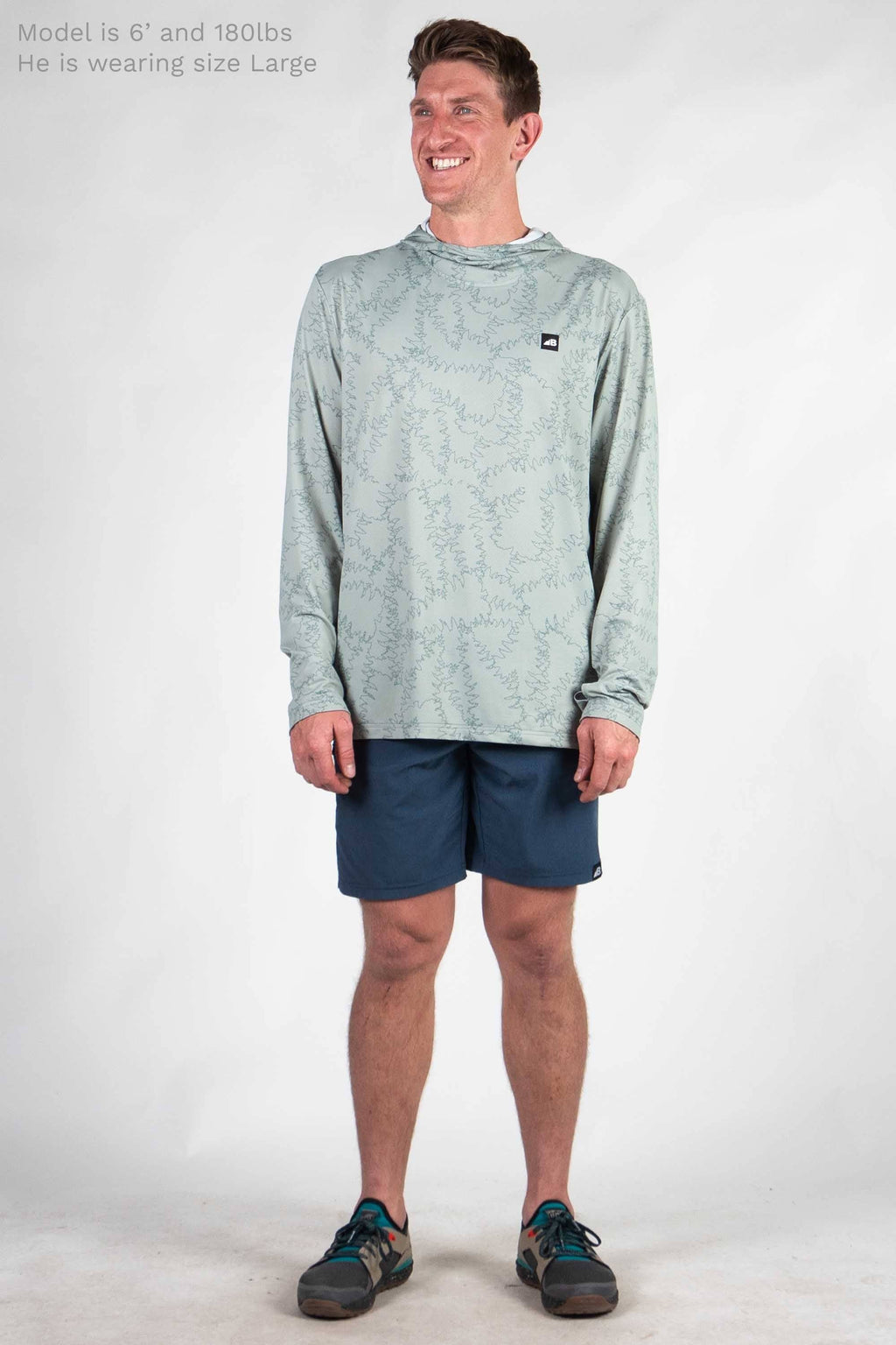 Belong Designs - Men's Ascent UPF50 Sun Hoodie