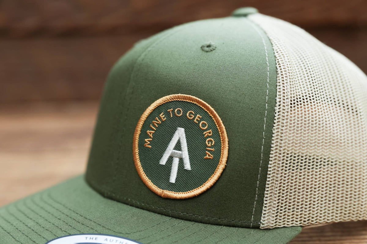 Squatchy - Appalachian Trail, Vintage Style Trucker Hat | SnapBack Cap